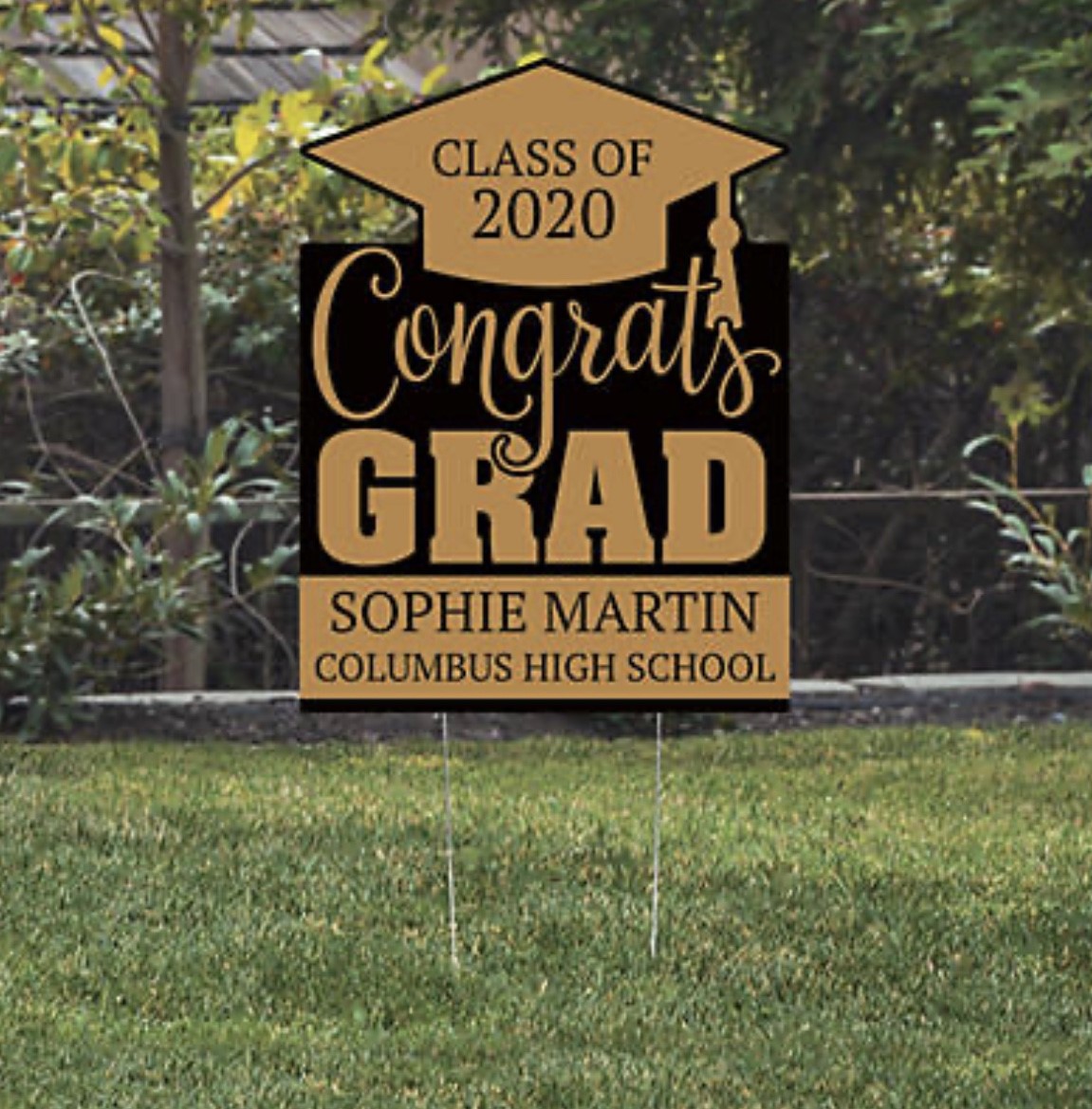 Graduation sign