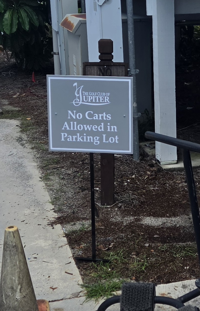 HOA property sign