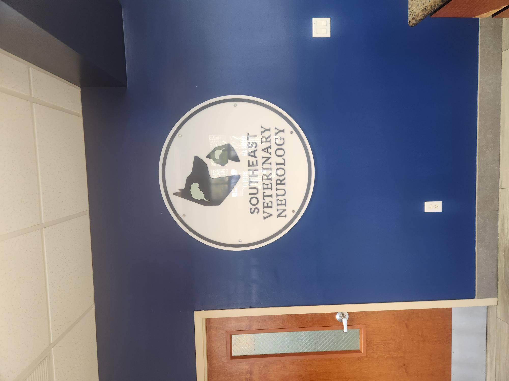 Veterinary office sign